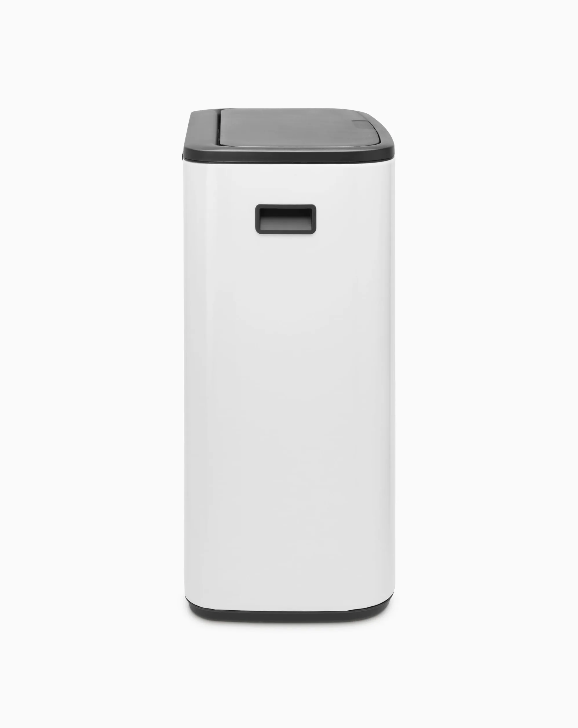 Brabantia Bo Touch Bin Pattumiera, Metallo, Bianco, 2 x 30 Litri