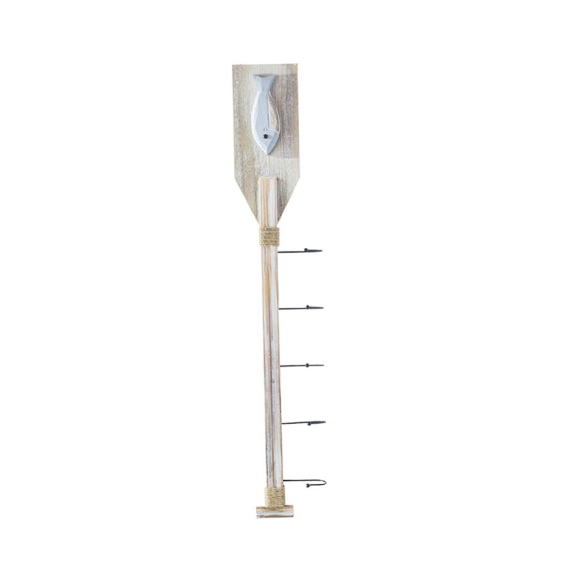 DOITOOL Gancio a Muro in Legno Stile Appendiabiti Per Parete Ganci Attaccapanni Da Muro Multiuso Per Bagno Cucina Soggiorno 31.3X4.5X1.4 Pollici