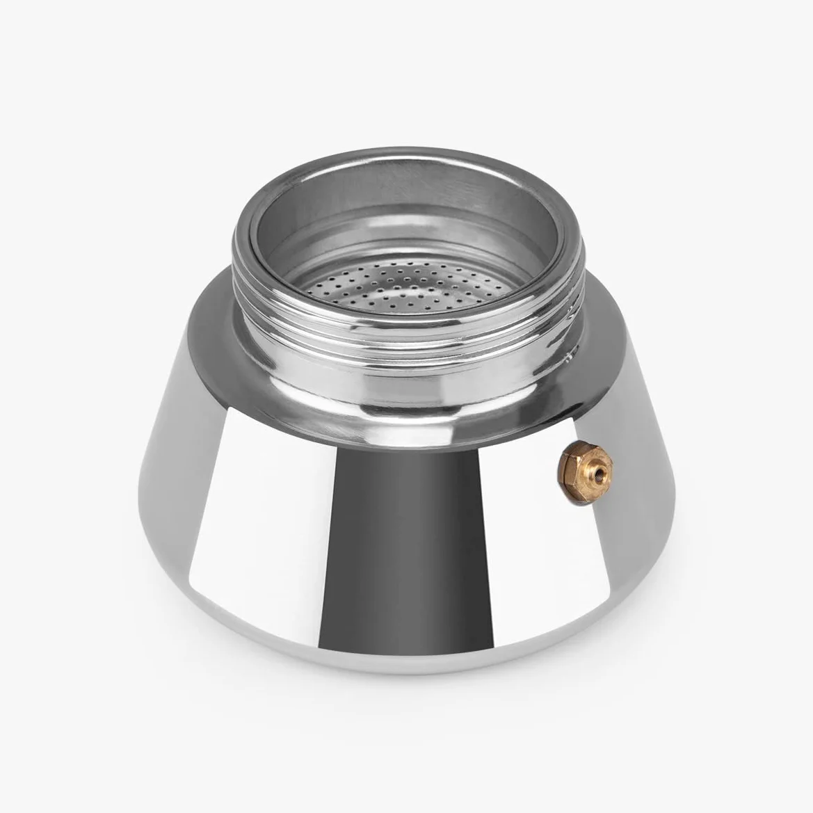Orbegozo KFI 460, caffettiera induzione, 4 tazze, manico ergonomico, adatta per piani cottura a gas, elettrici e in vetroceramica, lavabile in lavastoviglie, colore acciaio inox