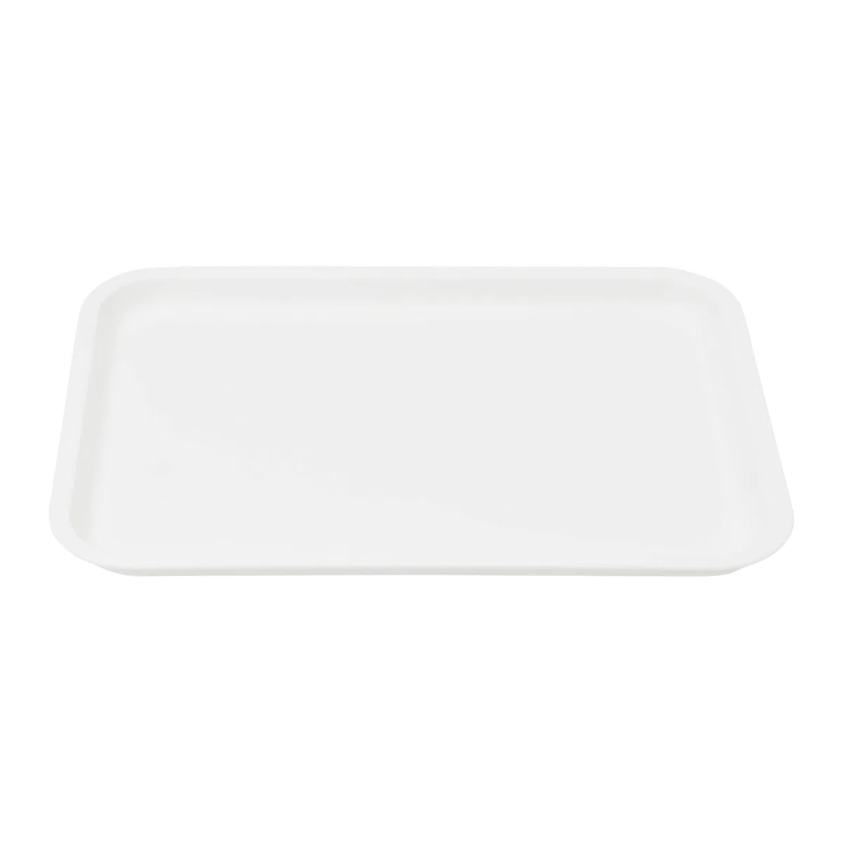 24 vassoi, vassoi da servizio, impilabili, per ristoranti veloci, mense, cucine, hotel, ristoranti, spuntini, 36 x 27 x 2 cm (bianco)