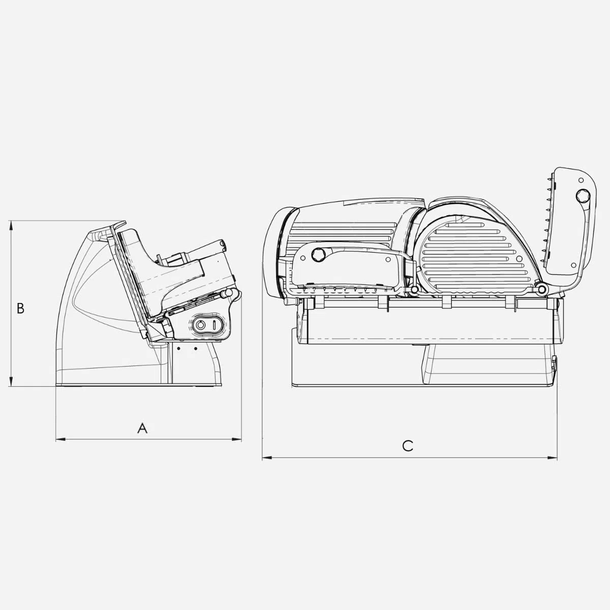 BERKEL - Affettatrice Domestica Home Line 250 PLUS - Rosso + Rimuovi Lama e Cover Omaggio!