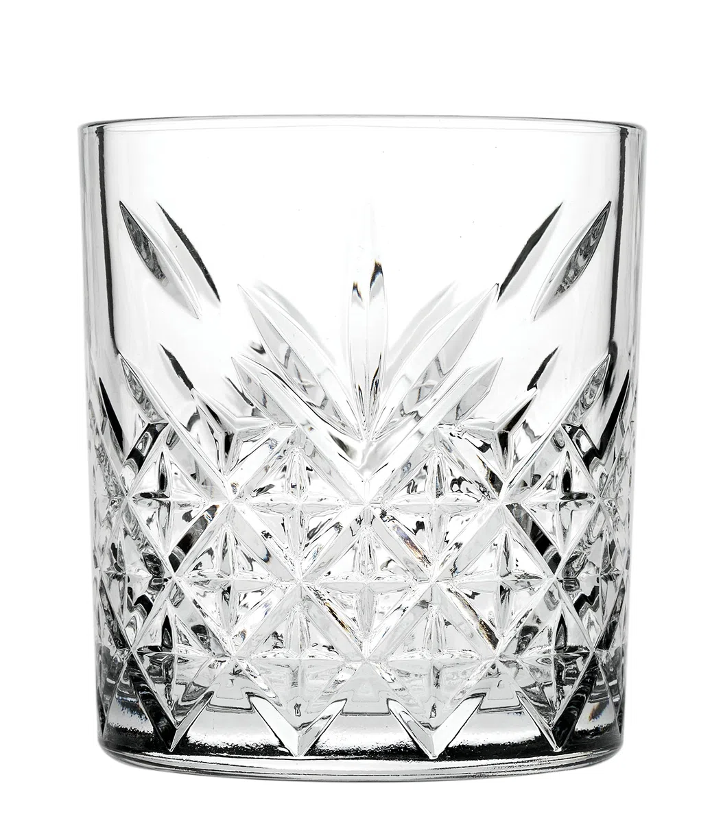 Pasabahce Timeless Confezione 4 Bicchieri Acqua 34,5 cl, Vetro, Trasparente, 8.5x8.5x9.5 cm