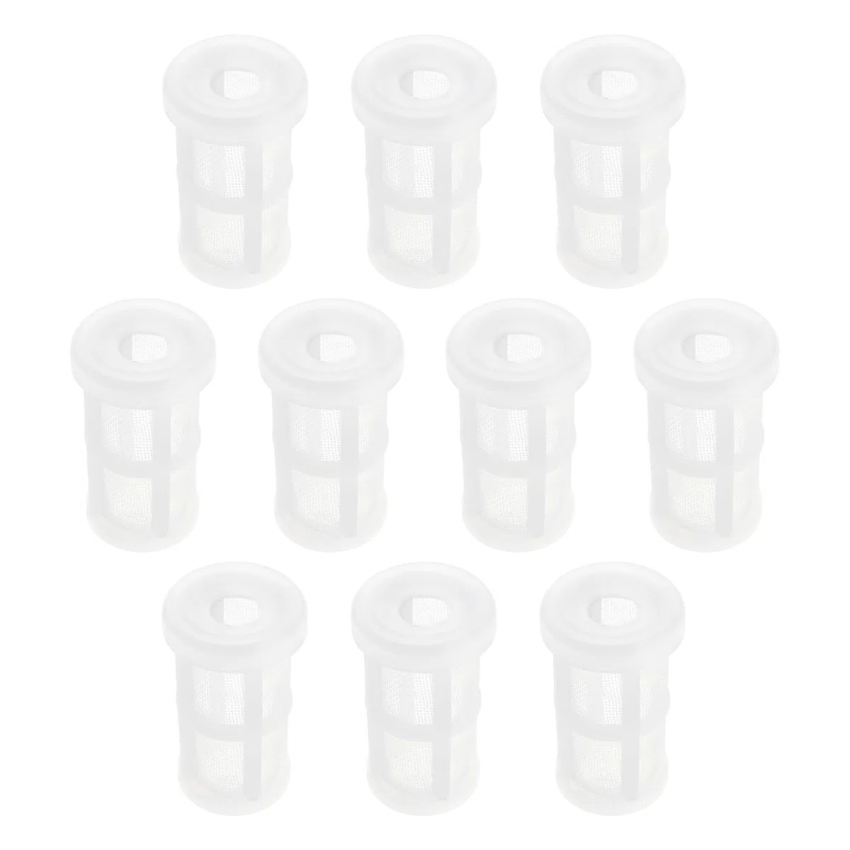 SG Store 10 Pezzi 50 Mesh Nylon Pistola A Spruzzo Filtri Di Vernice Lobster Pot Filtri Di Aspirazione Filtri Pistola Di Alimentazione Pneumatico Pistola A Spruzzo Di Vernice Filtro Bianco