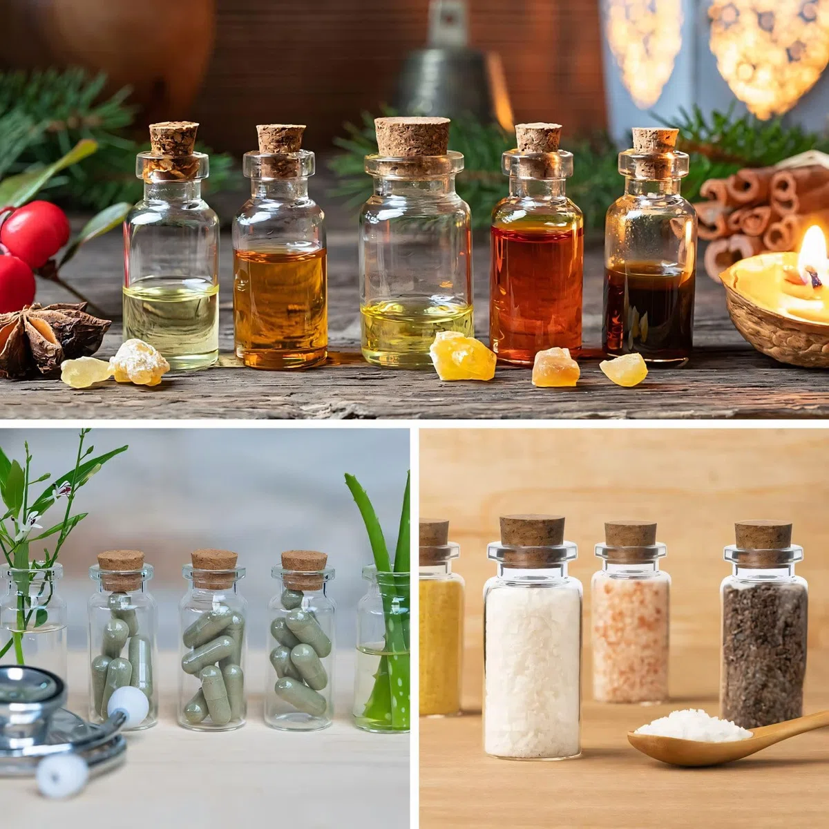 80pz Bottigliette di Vetro Piccole,8ml Vasetti Barattolini Vetro Piccoli con Tappo Sughero,Bottiglie Mignon per Porta Spezie, Bomboniere e Marmellata,Decorazioni Artigianali fai-da-te