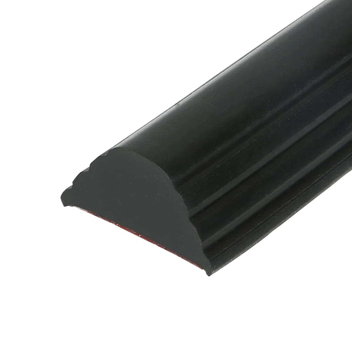Bathtub Shower Splash Guard - Barra protettiva per doccia, autoadesiva, per pavimento e doccia, pieghevole, in silicone, colore: nero, 1,5 m