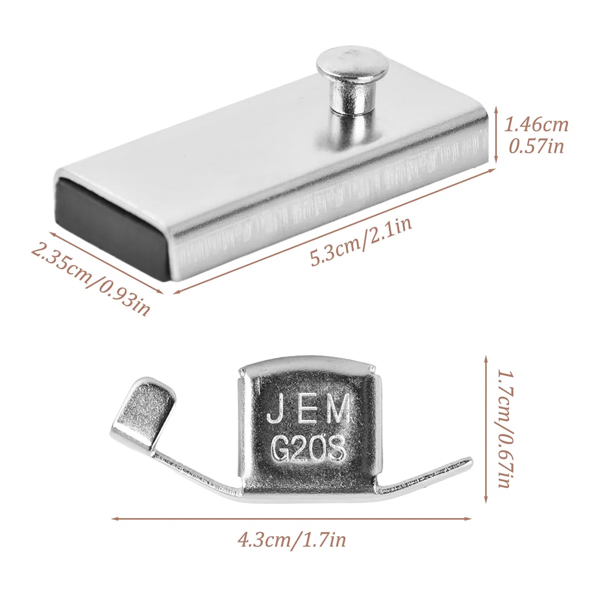 4 Pezzi Magnetica Seam Guide,Magnetici per Cucitura,Guida alla Cucitura Magnetica,Guida Magnetica Della Cucitura,Accessori Macchina da Cucire,Guida Magnetica Universale,Magneti Guida per Cuciture Drit