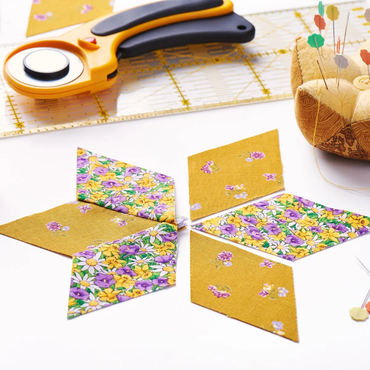 QUARKZMAN 300 Conteggio Carta Diamante Per Quilting, Modello 1.5 Pollici 60 Gradi Rombo Per English Paper Piecing, Fondazione Carta Pz Forniture Per Cucire DIY Craft