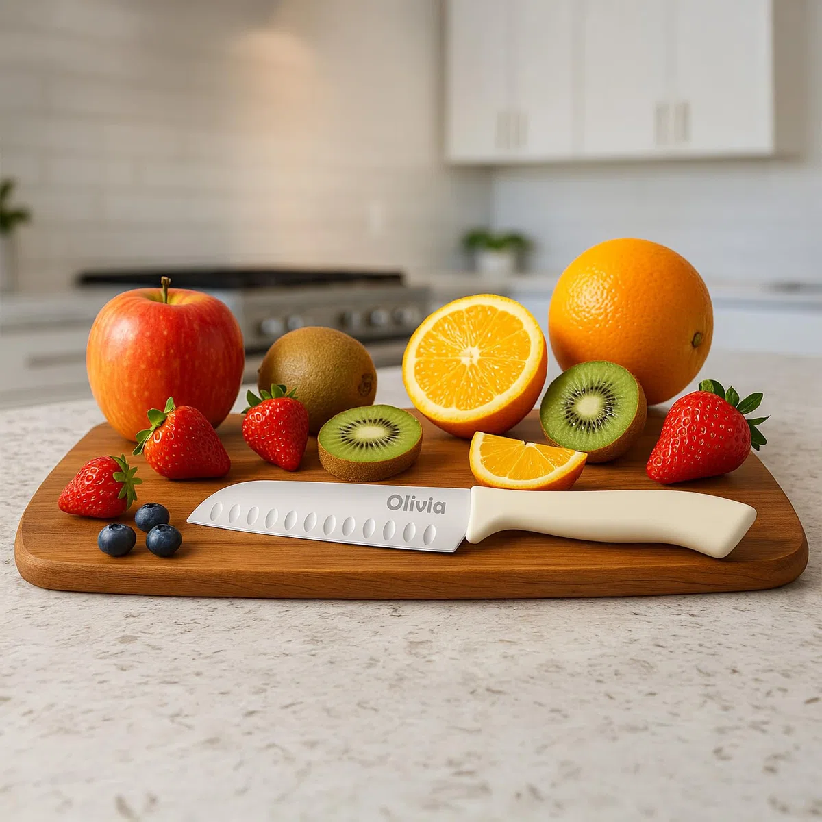Coltello da Cucina Professionale in Acciao Inox - Lama da 17cm - Coltello affilato per tagliare Alimenti - Impugnatura Ergonomica in plastica - Coltello da Cuoco e Macellaio