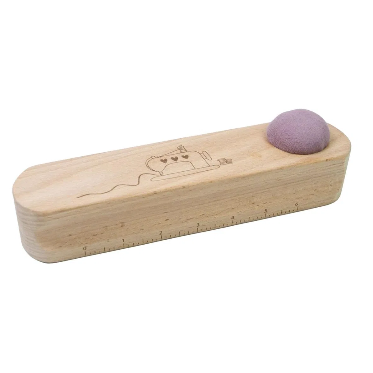 Strumento per la pressatura delle cuciture in legno di faggio artigianale, realizzato con maestria artigianale per cuciture perfette e facile da