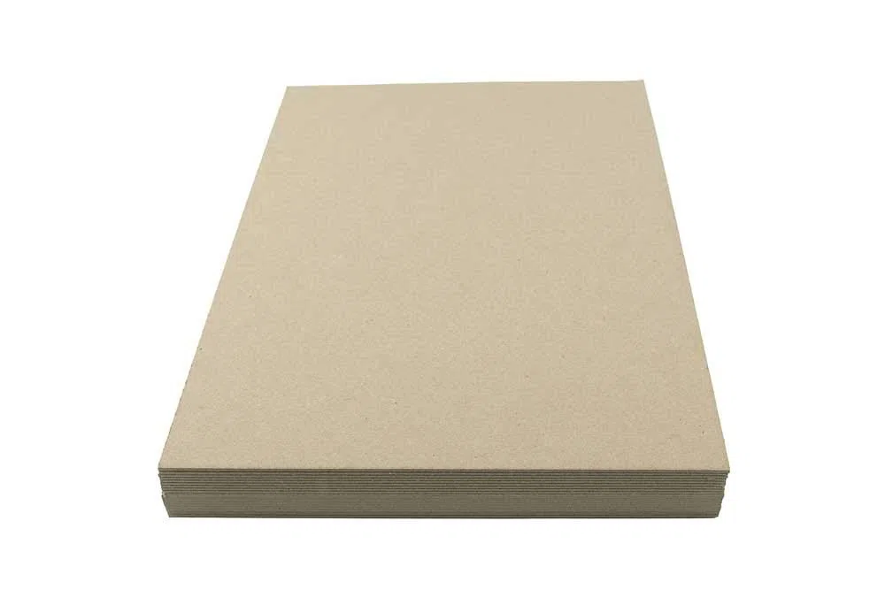 House of Card & Paper Cartoncino grigio in carta kraft, 1500 micron, 945 g/m², formato A3, 20 fogli per confezione