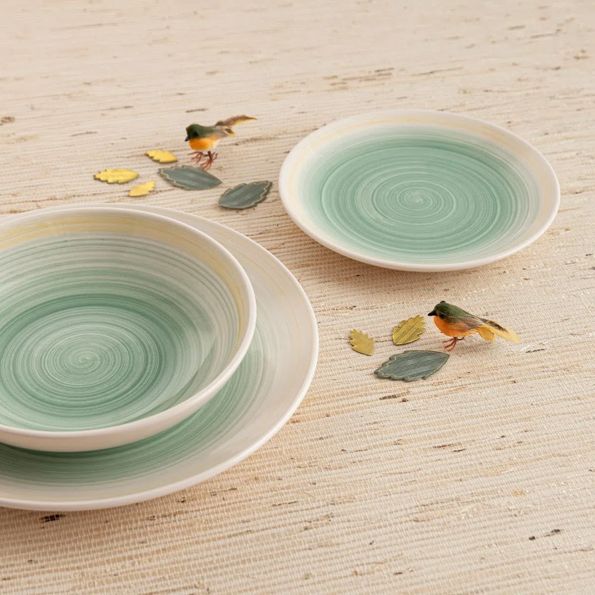 Quid Velvet Stoviglie Ceramica 18 Pezzi - 6 Persone Altre Ceramiche Adatto Microonde Impilabile