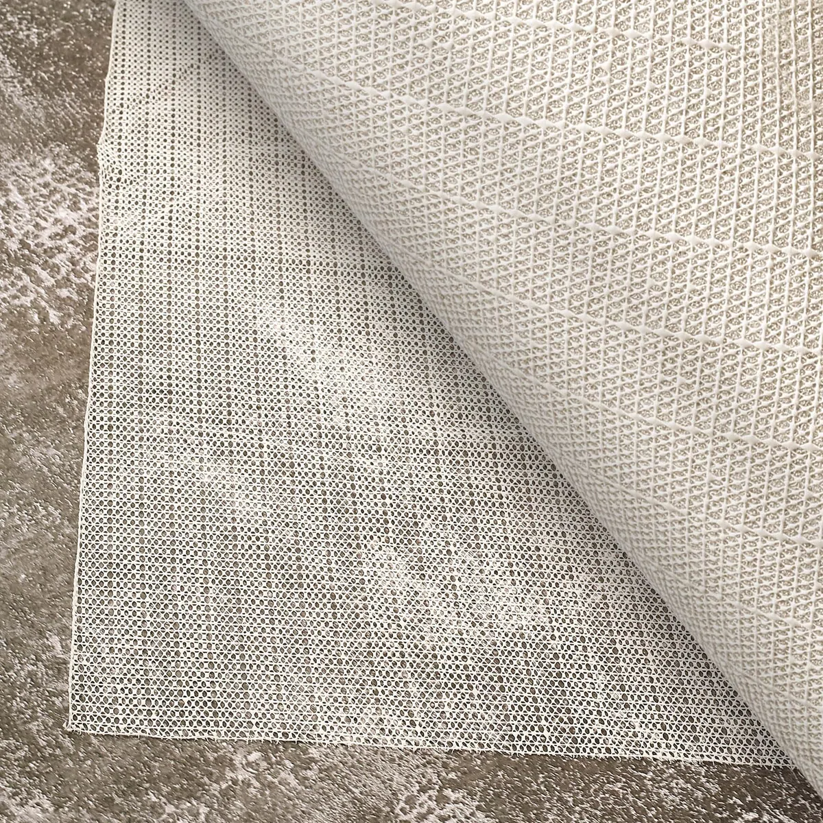 Rete Antiscivolo per Tappeti, 150 x 200 cm Sottotappeto Antiscivolo in PVC, Rete Tappetino per Tappetini Moquette, Sotto Tappeto per Moquette Cassetti Divano