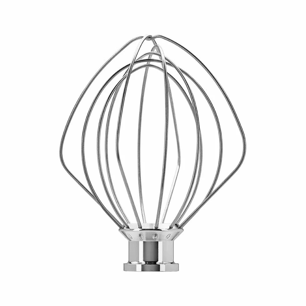 KitchenAid Frusta a Filo in Acciaio Inox per Planetarie Tilt-Head 4.3L & 4.7L, Accessorio Premium per Montare per Modelli Artisan & Classic