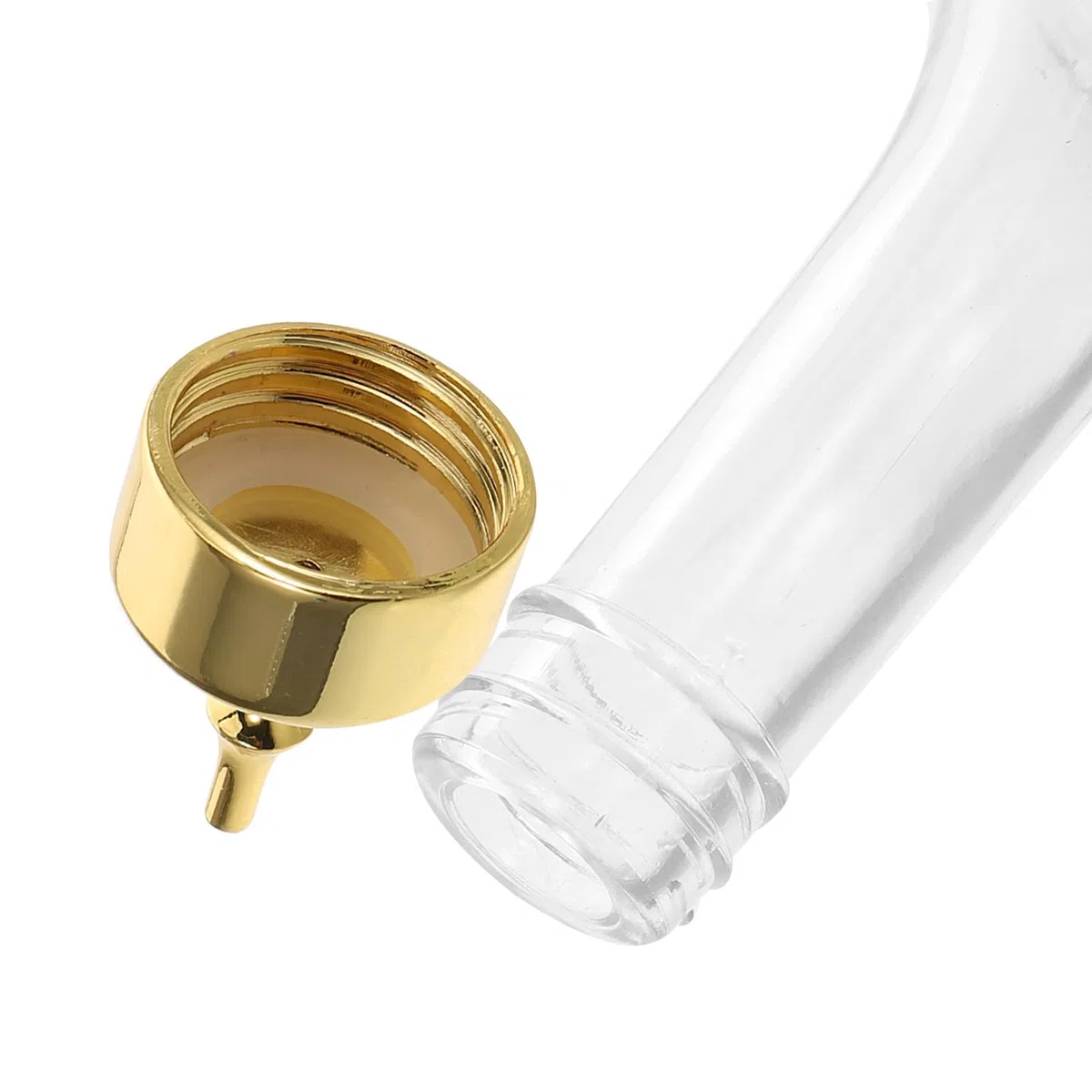 Bottiglia in Vetro per Amaro Dispenser per Liquori, Design Pratico e Resistente, per Cocktail e Feste in Casa o Bar Colore Casuale