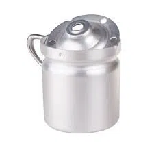 Pentole Agnelli FAMA5312 Family Cooking Alluminio Bollilatte al Bltf 1/M, Argento, 12 cm