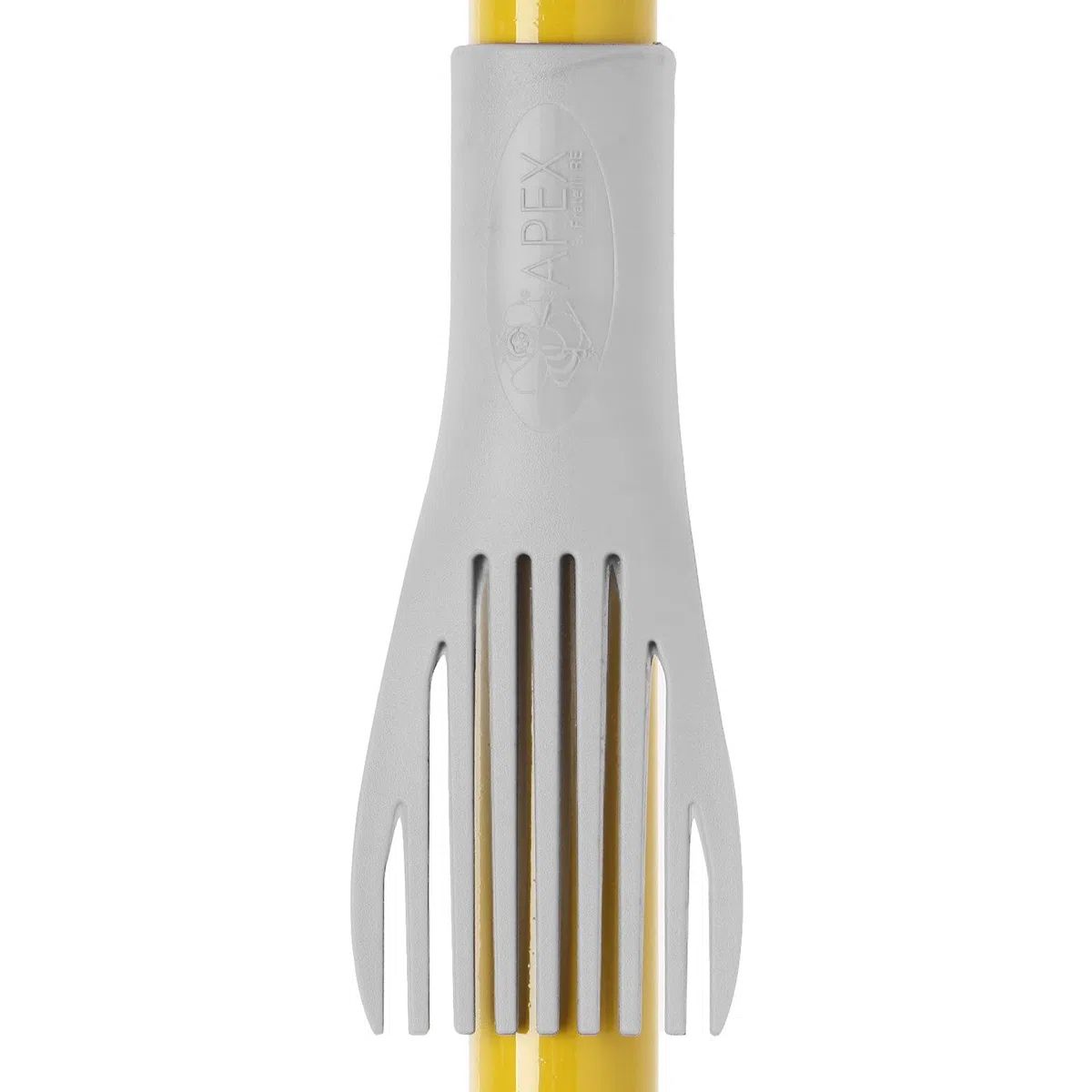 Apex Scopa Alta per Interni ed Esterni – Setole Lunghe e Resistenti, Manico Allungabile 77-132 cm, con Pettinino Pulisci Setole
