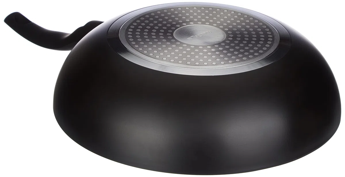 Tognana Rock In Black, Batteria di pentole e padelle, Set con 1 padella, 1 saltapasta, 2 casseruole, 1 pastaiola, 3 coperchi trasparenti, 8 Pezzi, Alluminio, Nero