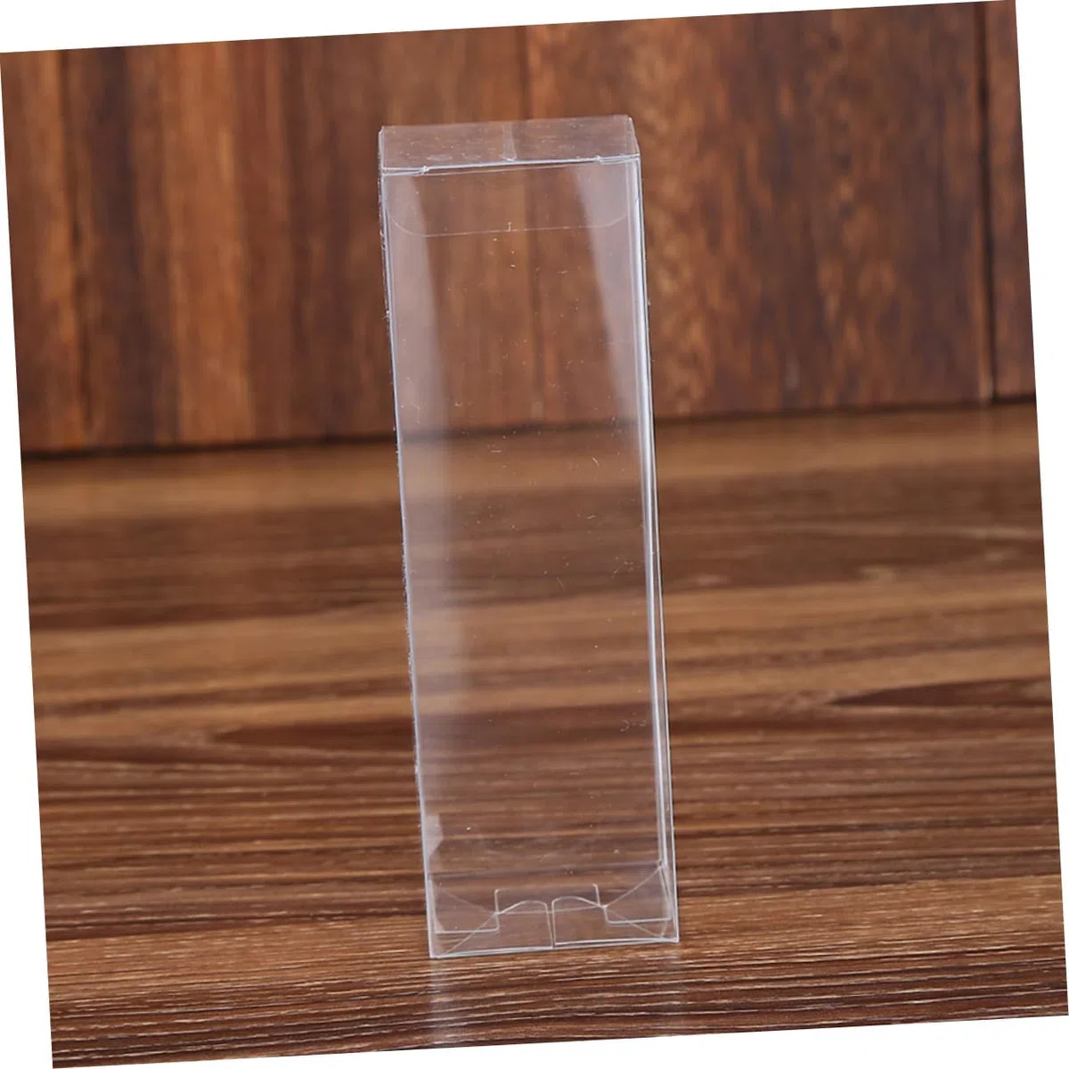 Toyvian Set da 26 Pezzi Scatole di Immagazzinaggio Trasparenti in PVC Rettangolari 5X5X15 CM Scatole di Plastica Multiuso Leggere e Compatte per Conservazione e Organizzazione Oggetti