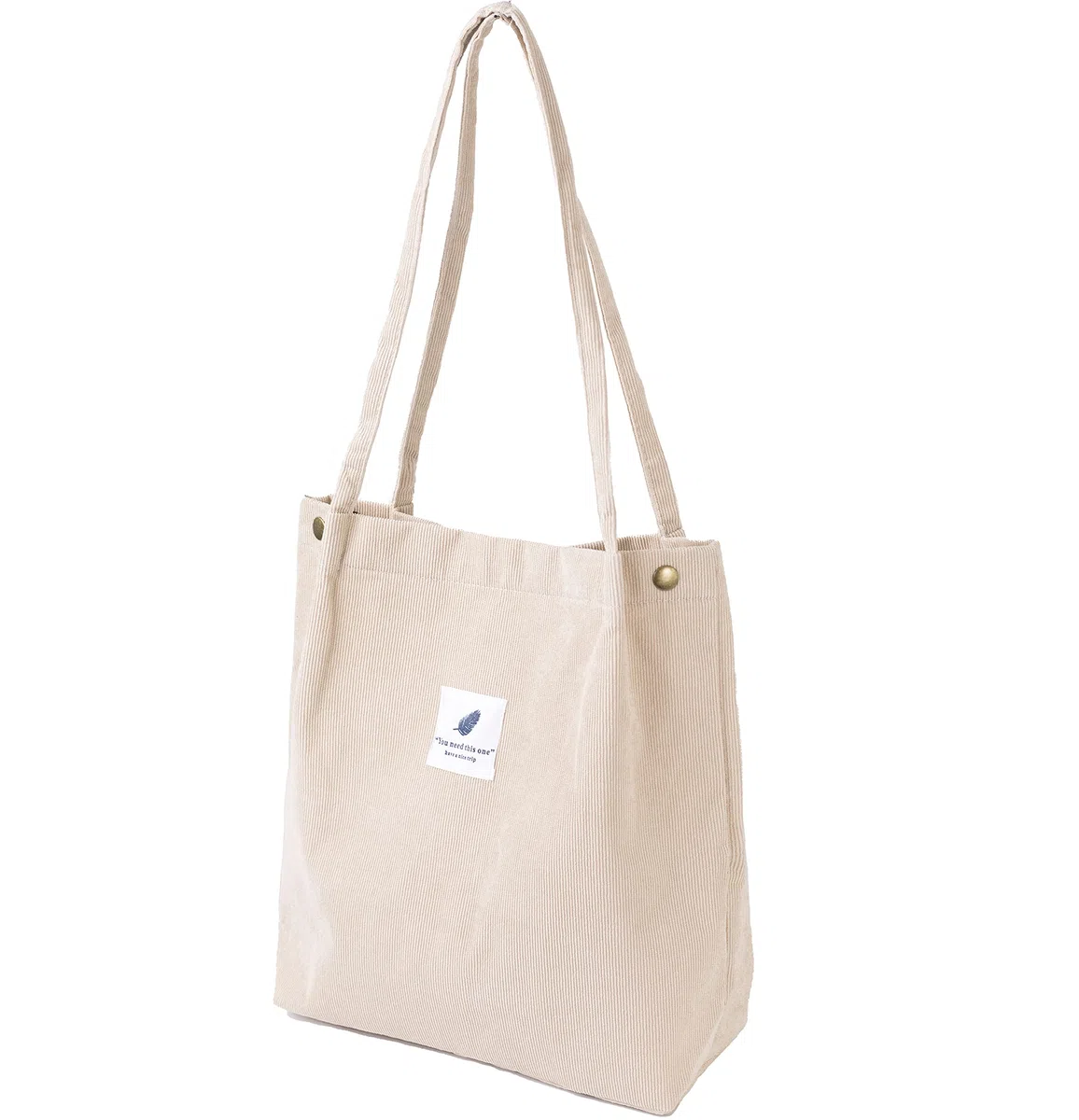 Borsa a Tracolla in Velluto a Coste