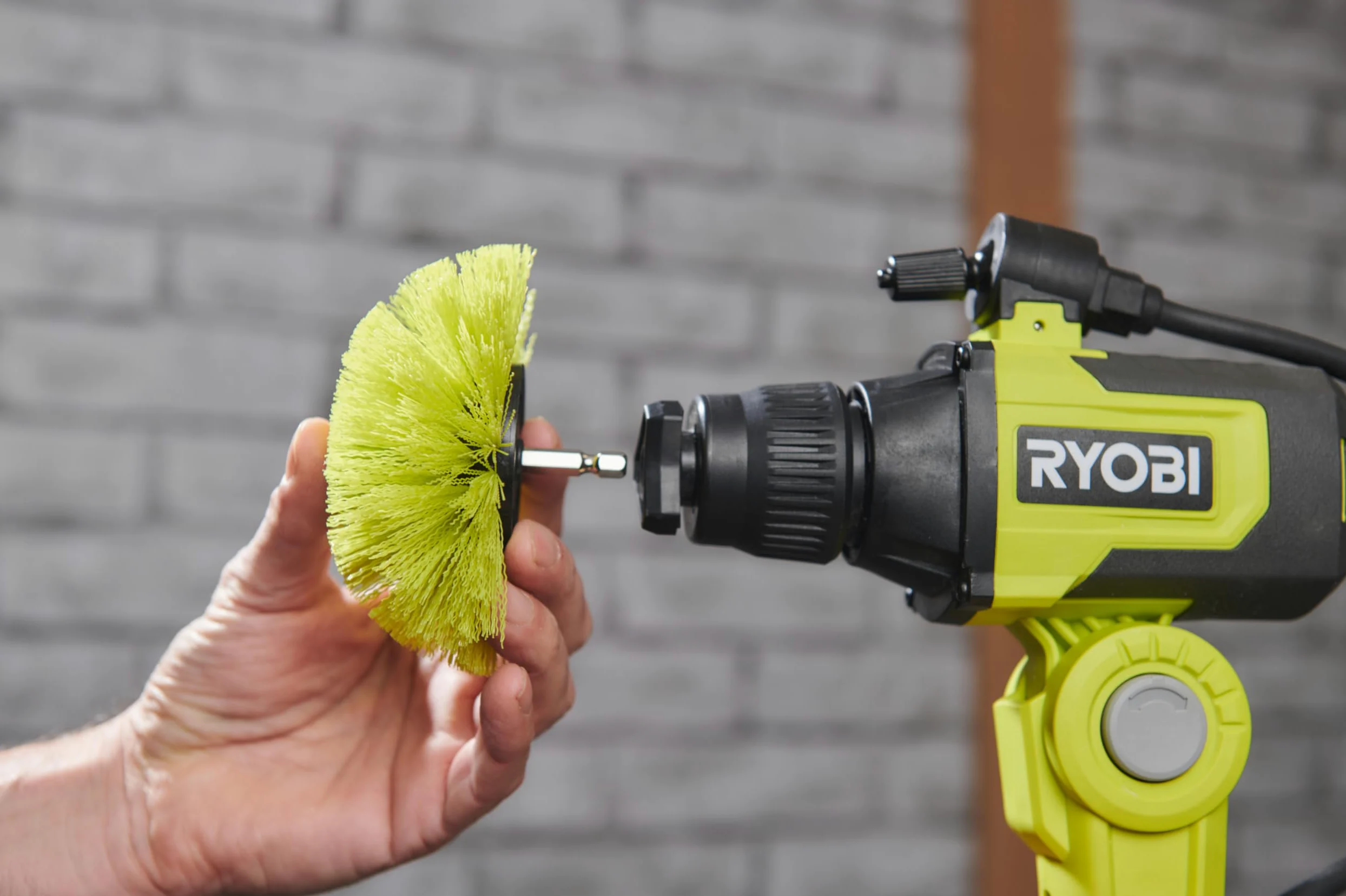RYOBI Spazzola Morbida multisuperficie 4V RSCR4-110 mm - RACLRM110