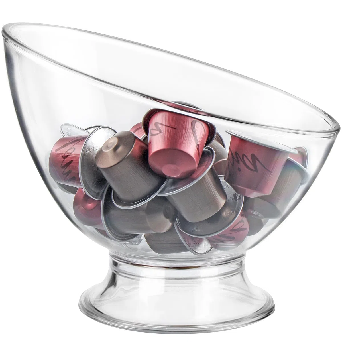 Contenitore per capsule di caffè, porta lattiera, ciotola organizer per cialde di caffè