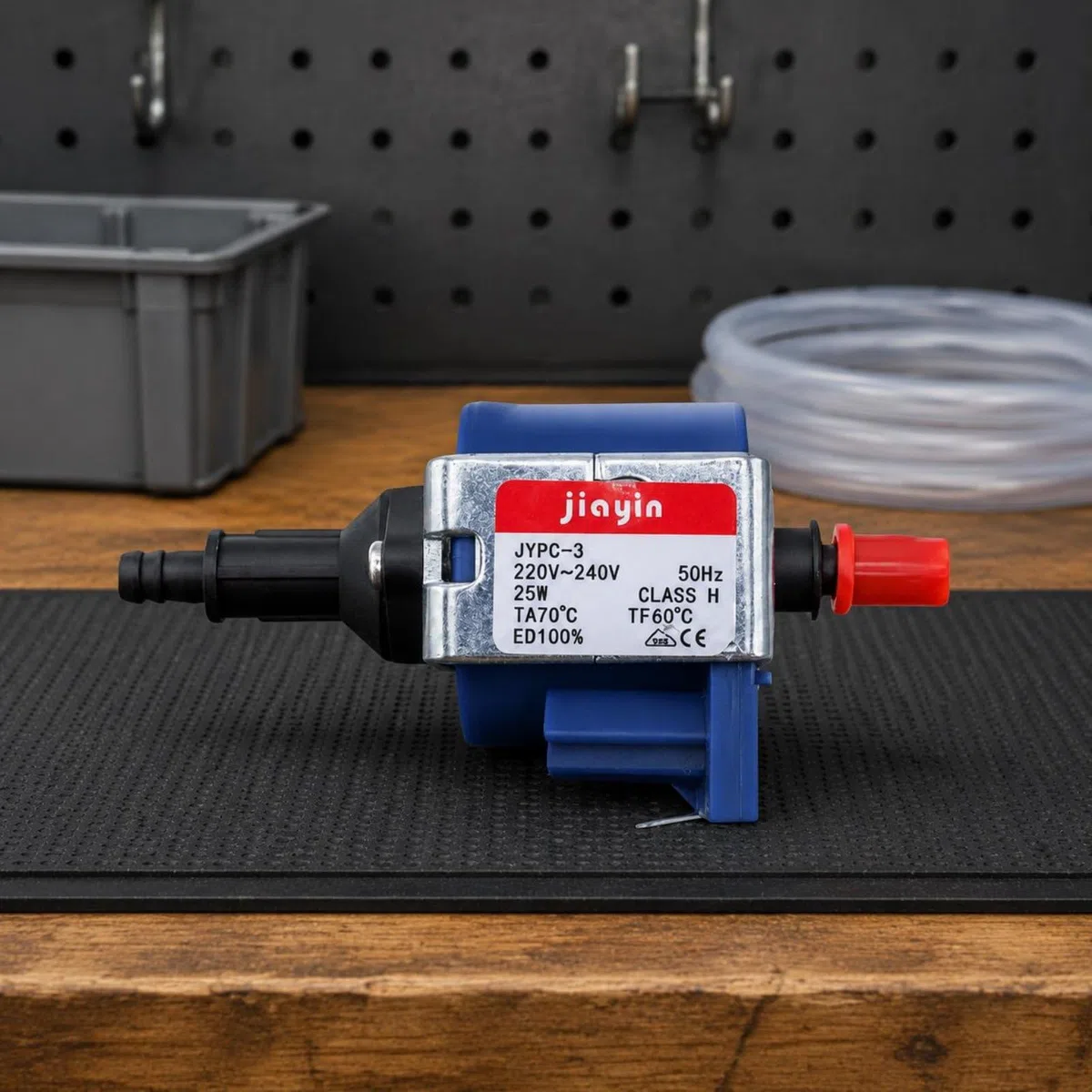 Pompa a Pistone Alta Temperatura Pompa Elettromagnetica Della'acqua 25W per Impianto per Stirare, JYPC-2