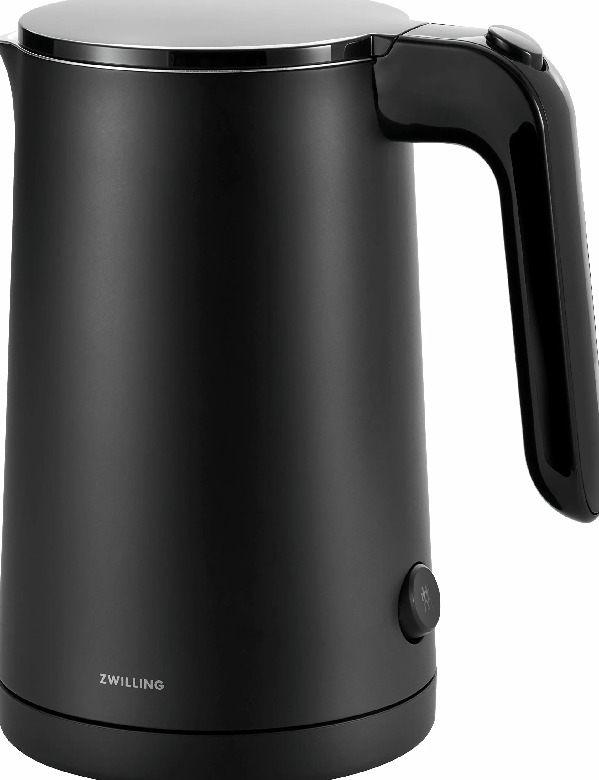ZWILLING ENFINIGY Bollitore con filtro anticalcare in acciaio inox e protezione dal surriscaldamento, 1850 watt, 1,0 litri, nero