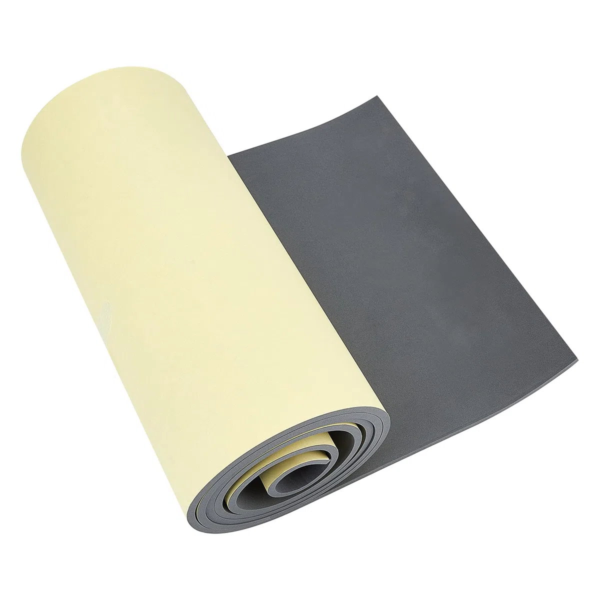 BENECREAT Rotolo Schiuma Autoadesiva 200x30cm Fogli di Schiuma Adesiva Eva Grigia permateriali Artistici Scrapbooking di Halloween Cosplay, Spessore 3mm