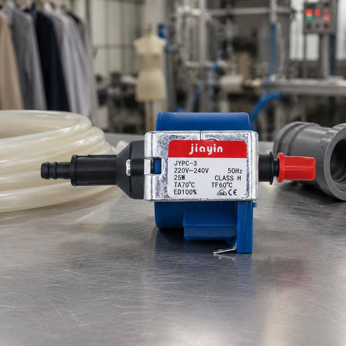 Pompa a Pistone Alta Temperatura Pompa Elettromagnetica Della'acqua 25W per Impianto per Stirare, JYPC-2