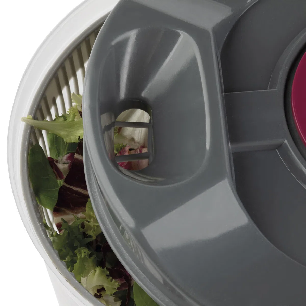 JATA HOGAR HACC4554 - Centrifuga Lattuga. Scolapiatti verdure. Capacità: 3 litri. Senza BPA. Ruota in entrambe le direzioni. Centrifuga, lava e secca lattuga, frutta e verdura