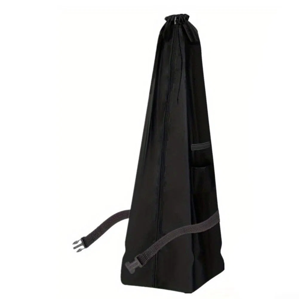 HpLive 210D, custodia impermeabile per aspirapolvere, con scomparto extra per accessori, adatta per aspirapolvere verticale, 38 x 38 x 132 cm, colore nero