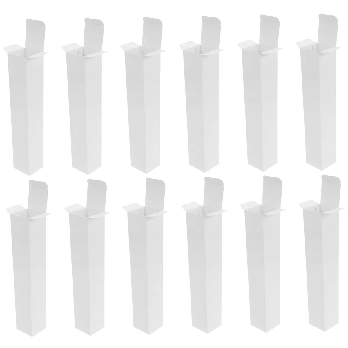Anneome 20 Pezzi Scatola Porta Ventagli Pieghevole Scatola Organizzatore per Ventagli Giapponesi Custodia per Ventilatore Portatile