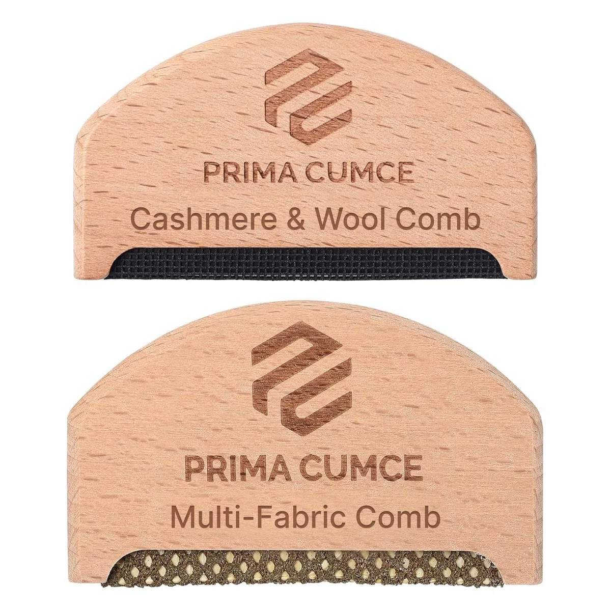 Pettine in cashmere – Pettine in legno per maglieria, cashmere e maglioni in lana fine – Rasoio in legno con testa di rame – Depiller manuale portatile per vestiti, peluria, bobbles (2