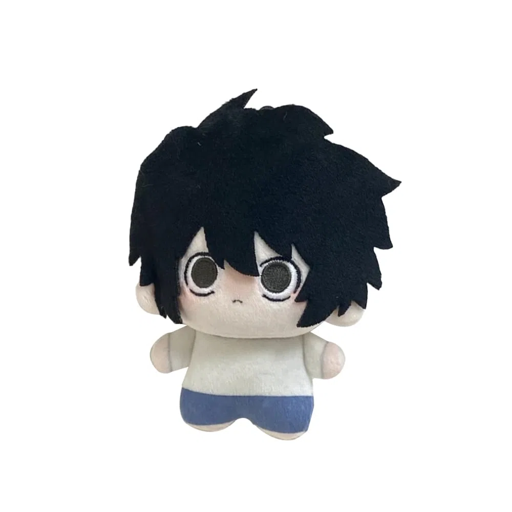 Death Note - Cuscino a forma di cartone animato, leggero, Yagami/Lawliet L personaggio anime dolce figura zaino ciondolo Divani decorazioni da collezione per gli appassionati di anime, 12 cm