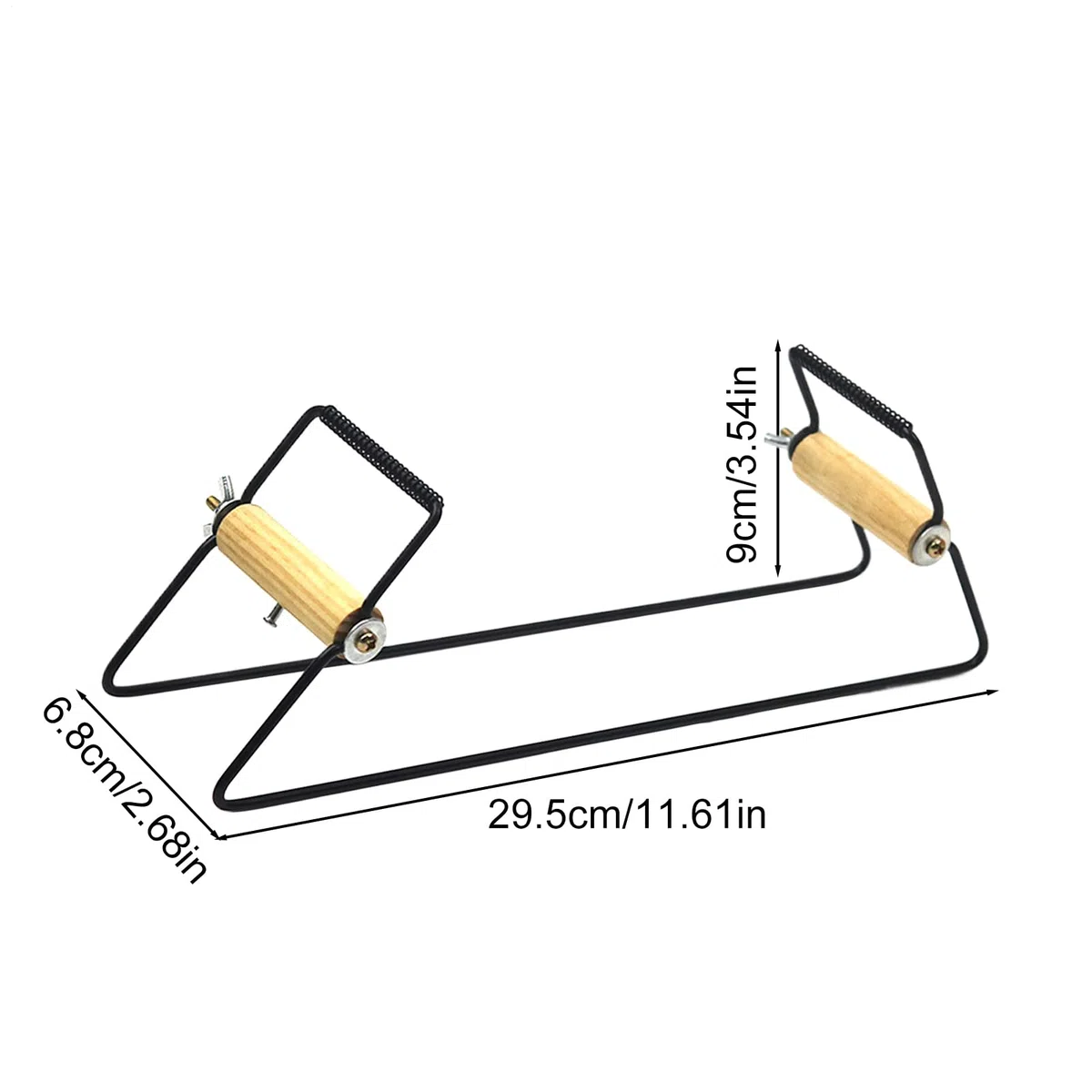 Macchina per perline, braccialetti in acciaio inossidabile, strumento per tessere perline fatto a mano, 29,5 x 9 x 6,8 cm, forniture per la creazione di gioielli per principianti, orecchini