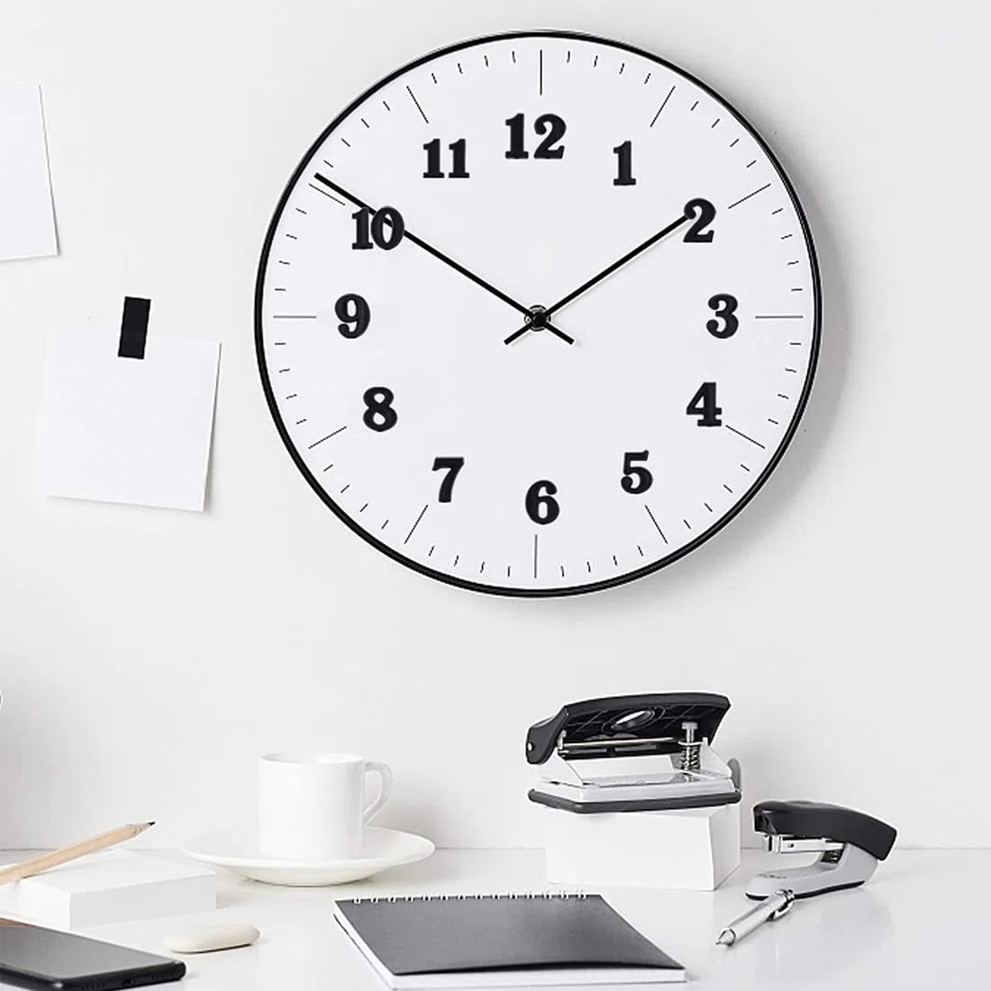 Kit di numeri per orologio da 6 pezzi con numeri arabi e romani Numeri di orologio digitale fai da te per il design Sostituzione riparazione accessori per orologi(nero, argento, oro)