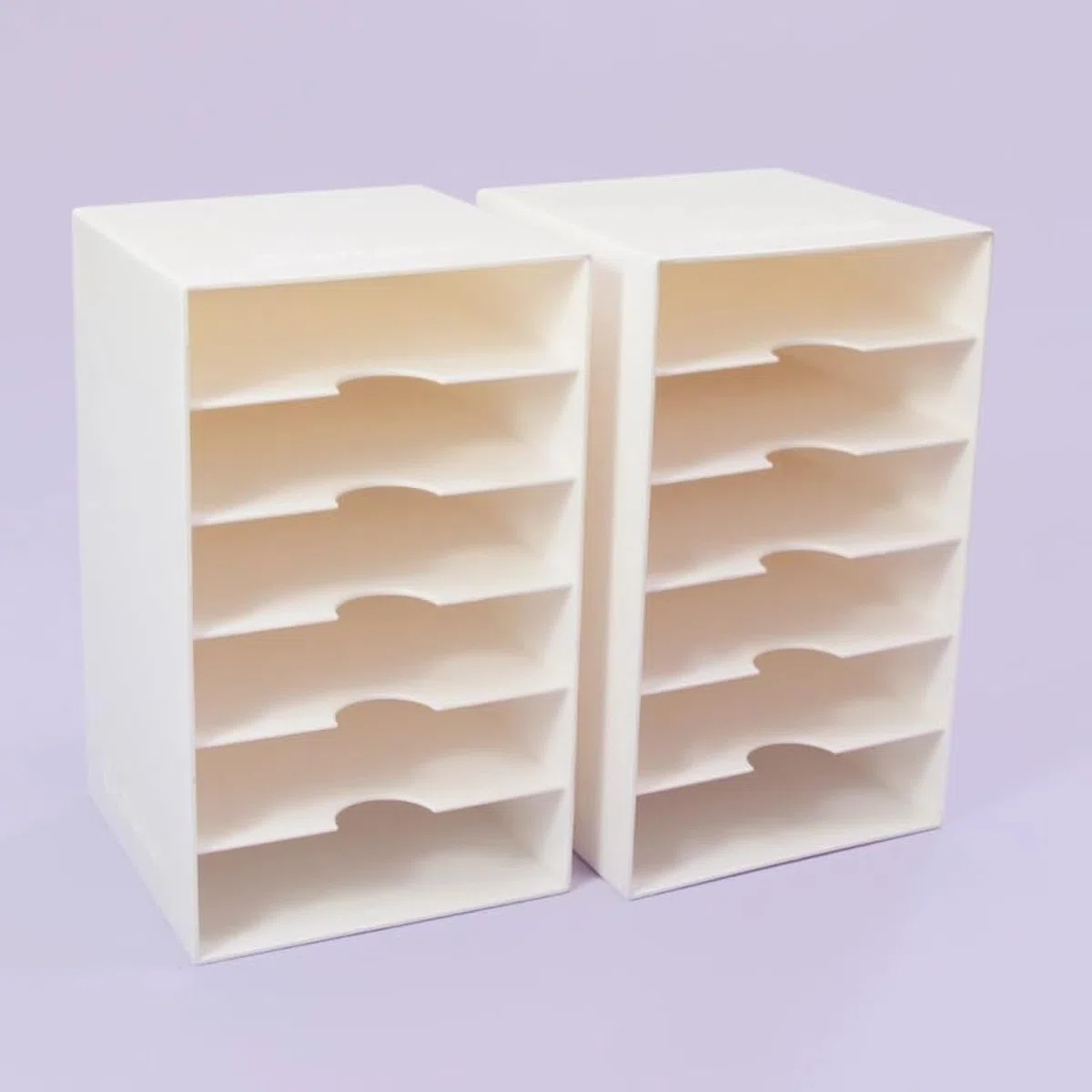 Craftelier - Ripiani di archiviazione per inchiostri Distress Oxide | Capacità di 12 inchiostri da 7,5 x 7,5 cm | Dimensioni circa 3,3 x 8 x 7,8 cm