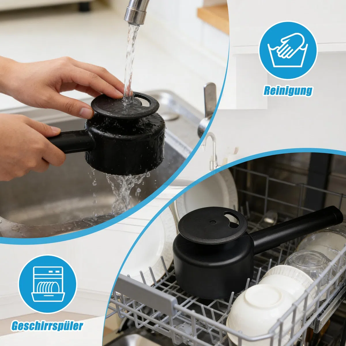 Convertitore Di Vapore Compatibile Con Bimby Tm7,Deflettore Di Rilascio Del Vapore In Plastica Pp,Con Protezione Anti-Trabocco Protetta, Attacco A Vapore, Accessori, Camino,Lavabile Lavastoviglie