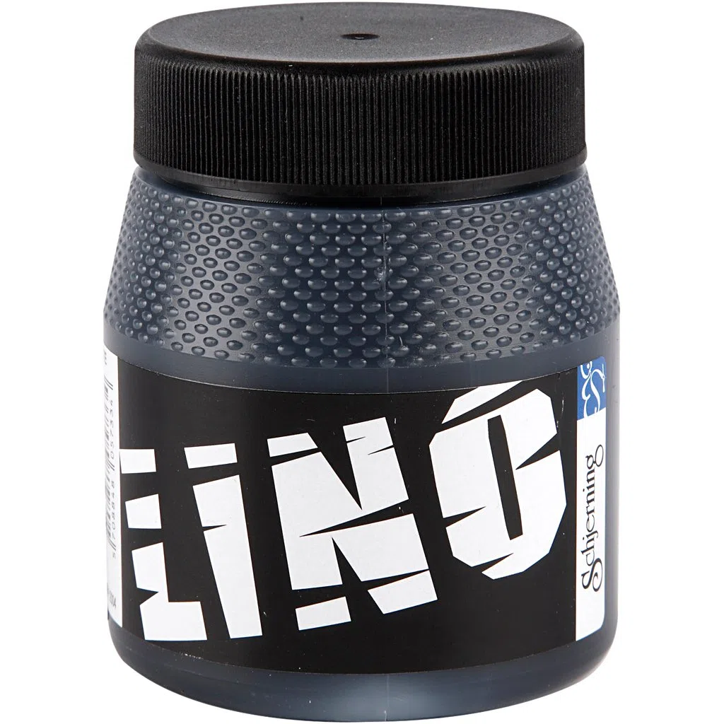 Creativ 100263 Inchiostro per stampa a blocchi, nero, 250 ml