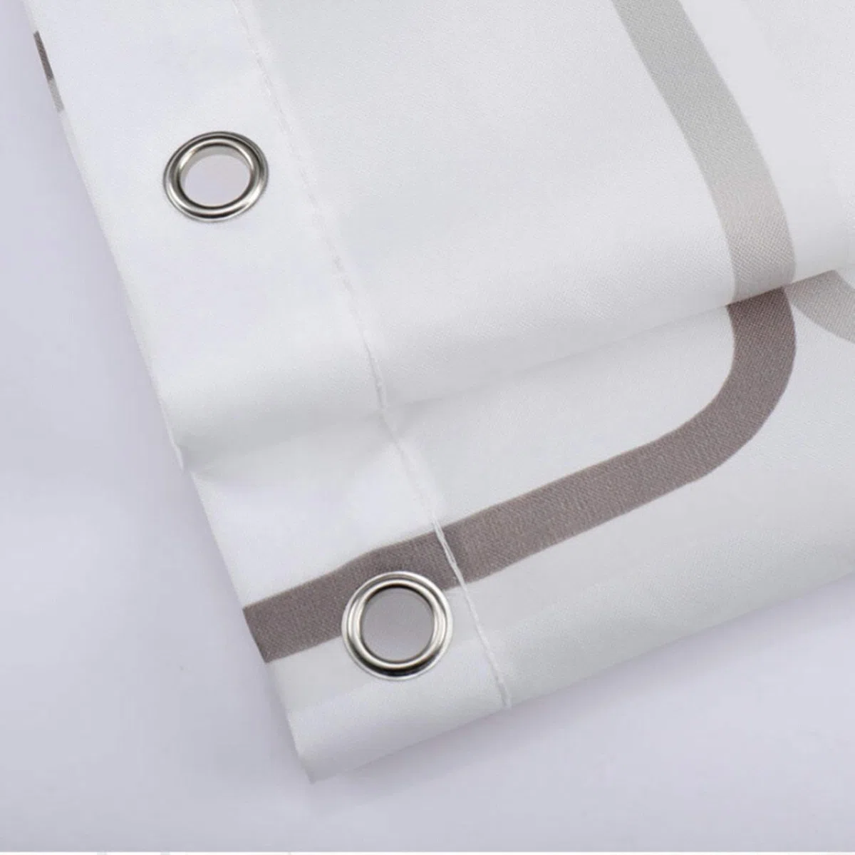 Gualiy Tende Doccia Poliestere, Minimalista Reticolo Tende Doccia Antimuffa Bianco Tende Doccia per Vasca 220x200cm