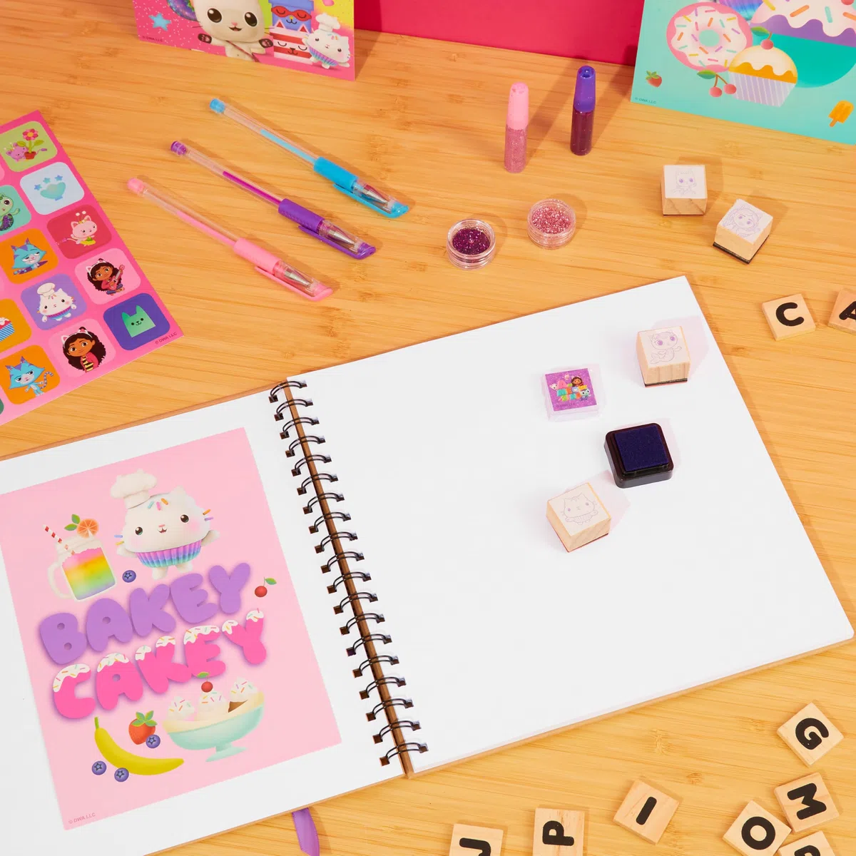 Gabby Dollhouse Kit Scrapbooking Ragazza, Set Arte con Scrapbooking Accessori
