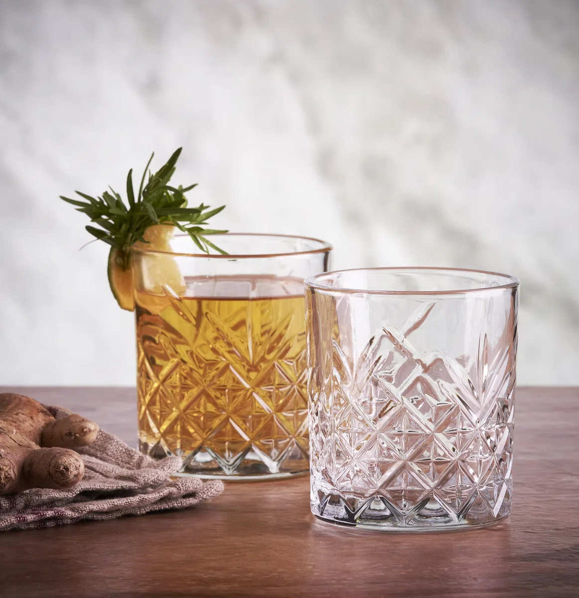 Pasabahce Timeless Confezione 4 Bicchieri Acqua 34,5 cl, Vetro, Trasparente, 8.5x8.5x9.5 cm