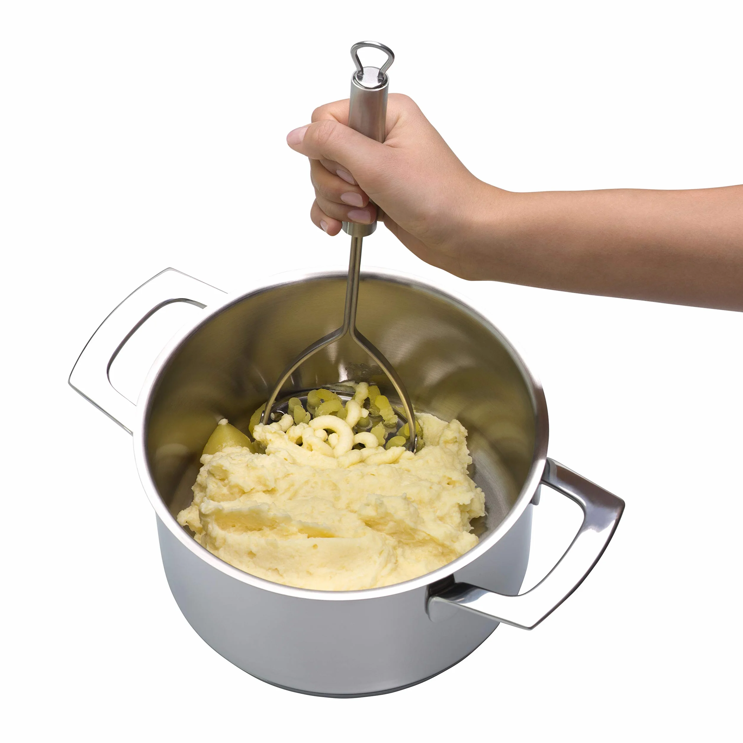 Silit Classic Line - Schiacciapatate in acciaio INOX lucido, 30 cm, lavabile in lavastoviglie