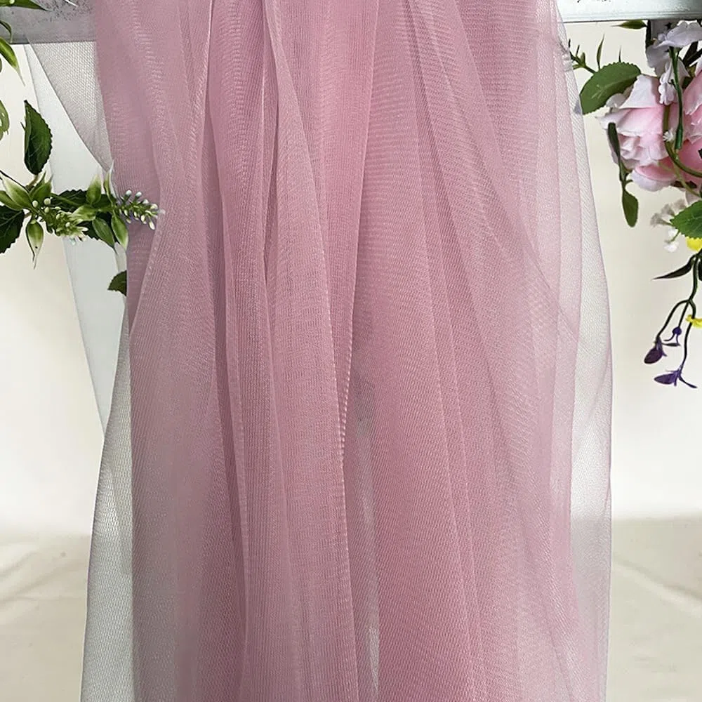 3 m x 160 cm di tulle morbido, stoffe in tulle per cucito, tessuto a rete per decorazioni, drappeggio per albero di nozze, tende per arco nuziale, decorazioni a mano libera, tende trasparenti, per