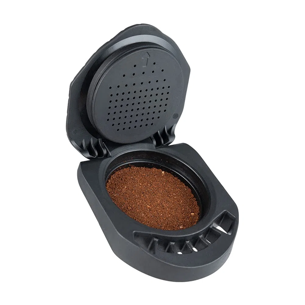 Adattatore convertitore per capsule di caffè, 8 g, grande capacità, per la preparazione del caffè domestico riutilizzabile, accessorio ecologico compatibile con Piccolo XS Genio S