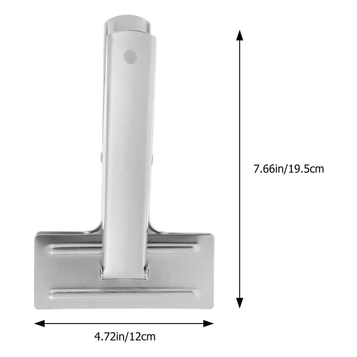 Clip per Cucito in Acciaio Inossidabile Argento, Pratica Pinza per Stoffa, per Quilting e Cucito, Mantiene Tessuto Intatto