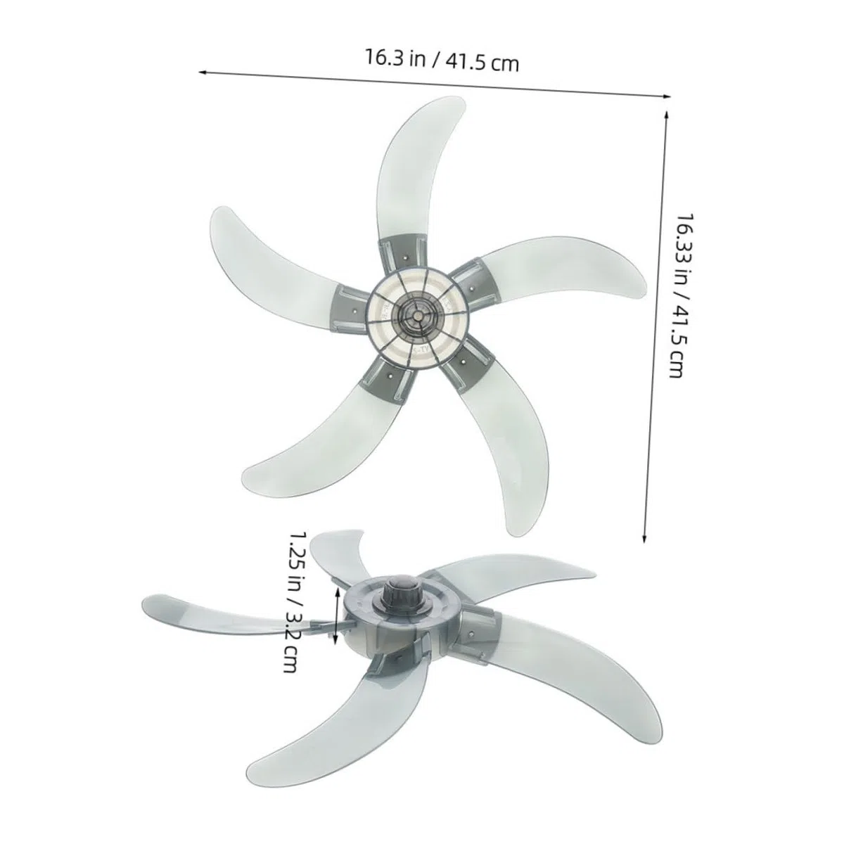 1 Set Di Accessori Per Pale Di Ventilatori Elettrici Pale Di Ricambio Per Ventilatori Da Esterno Pale Di Ricambio Per Ventilatori Da Soffitto A Piedistallo Pale Di Ricambio Per