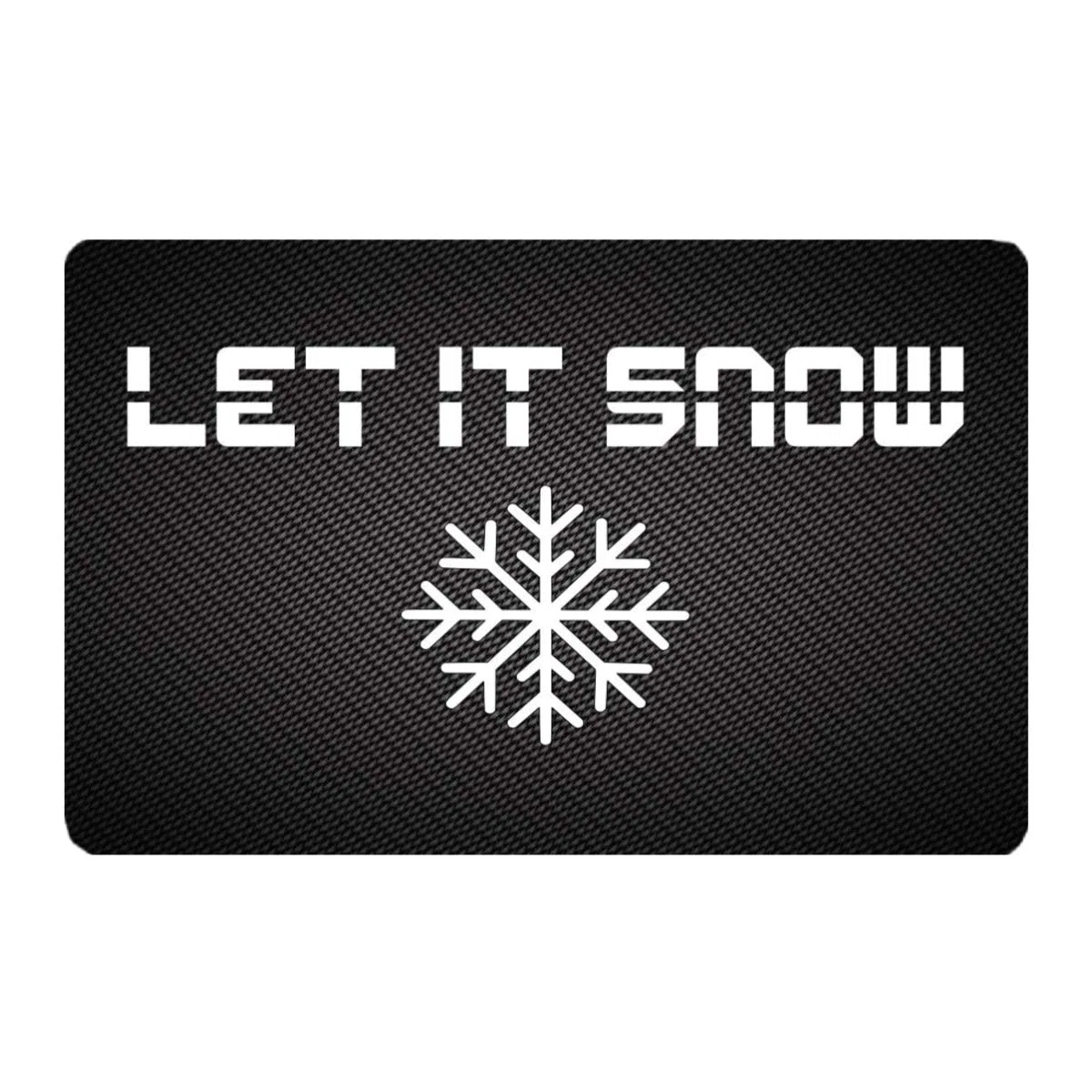 M&M Smartek Flacone baller con cucchiaino telescopico & LET IT SNOW & carta "ZIEH ES DURCH" per tabacco da fiuto | Set per tabacco da fiuto | Dosatore in vetro | Porzionatore | Dispenser | Sniff Snuff