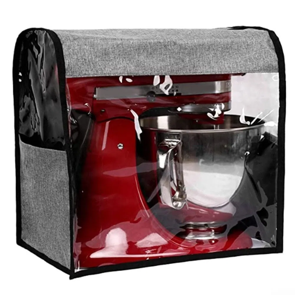 Copertura antipolvere per mixer Kitchenaid, realizzata in tessuto Oxford, impermeabile, resistente agli strappi, con scomparti anteriori e laterali