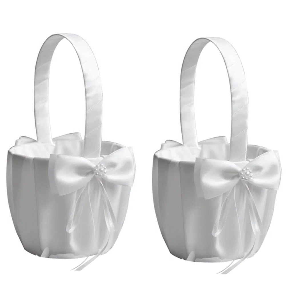 2 cestini per fiori per matrimonio, con , per feste